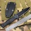 SR2 Taktisk fast bladkniv 8CR13MOV ABS -HANDLA Outdoor Camping Hunting Survival Pocket Utility EDC Tools Rescue Knives With Nylon AK47 Mantel