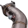 الأجزاء المتعددة 3 "Turbo Offire Downpipe لـ M3M4 F80/F82/F83 2022-2022 M2 المنافسة F82