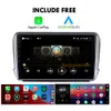 Android10.0 RAM 4G ROM 64G автомобильный DVD-плеер для Peugeot 2008/208 2014 2014-2018 навигационные мультимедийные стереодинамики радиоустройства до 10.1