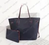 Bolsa feminina Sacolas de compras femininas Clutch feminina Couro genuíno Bolsas de ombro clássicas tamanho MM Feminino Mensageiro Bolsa axilar Letras em relevo bolsas de grife