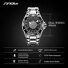 Sinobi High Quality 100% Stainless Steel Luxury Men's Watches Luminous Waterproof Males Quartz Wrist Sports Watch Reloj Hombre Q0524