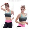 Reggiseno sportivo push-up di marca propria Reggiseno sportivo imbottito da corsa ad alto impatto da donna Reggiseno sportivo senza cuciture sexy Top per allenamento fitness Yoga Abbigliamento attivo