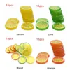 Dekorative Blumen Kränze 15 künstliche Fruchtscheiben Orange Lime Prop Display Lifelicy Decor misst jeweils 5 cm Durchmesser7321094