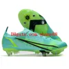 Erkek düşük ayak bileği Futbol Ayakkabısı Mercurial Superfly XIV 8 Elite SG PRO Anti Clog Cleats Outdoor Neymar ACC Krampon Ronaldo CR7