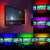 Striplicht 50-200CM USB TV-achterlamp Kleur veranderende afstandsbediening Decoratiestrips LED313a