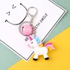 PARTINE FORTH CRÉATIALE CIGNE MIGNE 3D CLÉ PENDANT HAMBURGER CARTOON CARTOn Keychain Sac Accessoires Men de voiture Men et Femmes Pobiles individuellement emballées C5690572