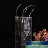 PVC Leakproof Tote Bag Transparent Pack Ice Bucket Wine Champagne Bottle Chiller