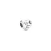 925 Sterling Silver Charm Koraliki Loving Mama Fit Pandora Bransoletka Ladies Moda Klasyczna Biżuteria