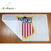 Programa de desenvolvimento da equipe nacional de hóquei dos EUA Bandeira NTDP 3 * 5 pés (90 cm * 150 cm) Decoração de banner de poliéster voando em casa jardim Presentes festivos