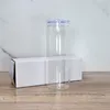 16oz Sublimatie Glas Bierpullen Kan Vormige Glazen Bekers Bierblikje Glazen Tumbler Drinkglazen Bierglazen Met Bamboe Deksel En Herbruikbaar Stro