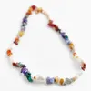 Miwens 2021 Za Unique Stone Beads Choker Necklaces For Women Handmade Beaded Wooden Pendant Neckalce Boho Daisy Collar Jewelry