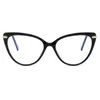 Mode lunettes de soleil cadres mignon chat oeil lunettes femmes TR90 lunettes femme lunettes myopie ordinateur optique cadre accessoires