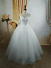 Robe de mariée princesse en forme de cœur pour femmes, Simple, belle broderie de perles, avec des Appliques élégantes, ZJ9080, 2021