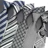 marine gewebte krawatte