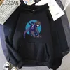 Makas yedi Hoodie Erkekler Boy Gevşek Rahat O-Boyun Hoodies Komik Harajuku Polar Tişörtü Kazak Elbise dropshipping Y1121