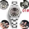 Luxury 26mm Women's Diamond Watch Women's Watch White rectangular Wide Band Luxury 2813 Automatic Steel Swim Waterproof watch