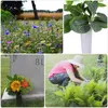 Vases 12 Pcs Flower Implement Grave Cone Cemetery Memorial Accessories