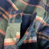 ZODF Trendy Mannen Winter Fleece Plaid Jassen Shirts Harajuku Mannelijke Dikke Worm Coats Outfits Merk Design HY0339 211029