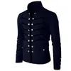 Herenjacks jas jas Gotic borduurknop uniform kostuum feest uit het derweren heren herfst winter warm groot formaat 5xl