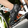 Chaussures de cyclisme Chaussures de vélo de montagne Sapatilha Ciclismo VTT Hommes Sports de plein air Course Vitesse Baskets plates Taquet Route Auto-verrouillage Sneaker