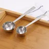 Measuring Tool Coffee Scoop Mesaure Spoon Stainless Steel 304 Spoons Scale 15ml 30ml Kitchen Gadget SN2540