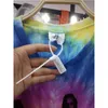 Real Pictures Online Ceramics T Shirt Men Women Tie Dyeing Peace Pilgrim Logo T-shirt