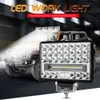 Faro da lavoro a LED da 5 pollici Ampio campo visivo 144W per camion Trattore SUV 4x4 Fari per auto Illuminazione Spot Barra di lavoro Luci di guida