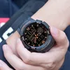 SANDA Brand Wrist Watch Men Watches Military Army Sport Outdoor Wristwatch Dual Display Male Watch For Men Clock Waterproof Hour X0524