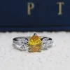 Сердечная серия кольца Piage Expecual 18k золота стерлингового серебряного серебряного серебра.