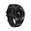 L9 Sports Quartz Pedometre Akıllı Saat bileziği Özel Dial Dial Mens Saatler Konforlu Silikon Bant Bluetooth Müzik Arama Uzak CAM1938189