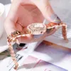 Mens Horloges LVPAI Merk Luxe Armband Set voor Dames Mode Geometrische Bangle Quartz Klok Dames Horloge Zegarek Damski