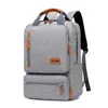 Outdoor Bags Fashion Men Casual Computer Backpack Light 15.6 Inch Laptop Lady Anti-theft Travel Gray Student School Bag 2021