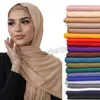 Premium Modal Cotton hijab jersey scarf Soft Absorb sweat turban Headscarf Islamic Headband Muslim Turbans head for women Abaya