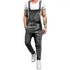 Mäns byxor Strap Plus Storlek Wise Fashion Suspenders Jumpsuit Outer Wear Foreign Trade Jeans Byxor 2021