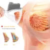 Massaggiatore per aspirapolvere elettrico con tazze di vibratori per sollevamento del seno AUMENTO gluteo ingrandimento Drenaggio linfatico