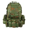 55L Army Fans Camouflage Combination Mountaineering Backpack Outdoor Camping Trekking Tactical Hiking Large Capacity Bags Pouch Q0721