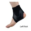 Suporte ao tornozelo Soas de manga dos pés esquerda/direita Compressão Anti -Sprain Heel Protective Wrap BB55