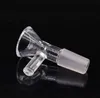 Convertitore adattatore in vetro Banger al quarzo Bong in vetro 14mm 18mm Femmina a maschio Banger al quarzo Ciotola Pipa ad acqua in vetro Pyrex forgiato spesso