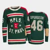 2022 겨울 클래식 미네소타 와일드 저지 키릴 카프리 소트 매스 Zuccarello Kevin Fiala Matt Dumba Mikko Mikko Koivu Jared Spurgeon Hockey Jerseys Green White