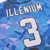 DJ ILLENIUM Jersey Singer 3 maglie da baseball da uomo cucite bianco nero versione moda Diamond Edition Alta qualità