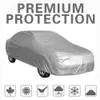 Nova cobertura universal Proteção ao ar livre Coberturas exteriores de proteção à prova d'água impermeável à prova de poeira para carro hatchback autodan