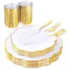 60-częściowa impreza do dyspozycji stołowa brązowa koronki w kształcie plastikowej płyty Cup Srebro Udostępnij Urodziny Wedding Supplies 211216