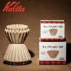 Filtri per caffè a cestello da 100 pezzi di qualità importata dal Giappone per 1-4 tazze di carta da filtro ambientale con candeggina per caffè americano per barista 210326
