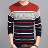 Covrlge Mens sweter jesień okrągły kołnierz sweter mężczyźni marki odzież dzianina koszula slimfit moda polo mzm050 210812