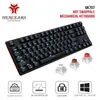 HEXGEARS GK707 87 clés Gamer mécanique Kailh BOX Switch Hot Swap Anti Ghosting blanc LOL clavier de jeu PC/Mac/Lap