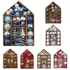 Valeryn Madelyn 70 SZTUK Ozdoby świąteczne Zestaw Drzewo Wiszące Kulki Bauble Wisiorki Xmas Decor Do Home Noel Year Prezent 211025