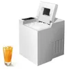 Machine de fabrication de blocs de glace à balle ronde de créateur de glace électrique automatique 15 kg / 24h à petit bar à thé de thé au lait