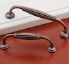 2022 New top Handle porta Handles Home Hardware Gaveta puxa Knob Bronze Copper Knobs Antique Armet Handles com parafusos