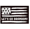 DHL 3x5FTTrump Flag 2024 Election 150x90cm LETS GO BRANDON Flag Polyester Banner Outdoor Indoor Small Garden Flags Decoration With Brass Grommets GF1007