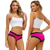 Högkvalitativa Kvinnor Underkläder Set 5PC / Pack Panties för kvinnor Solid Färg Smidig Kvinna Briefs Row Rise Ladies Panties 210720